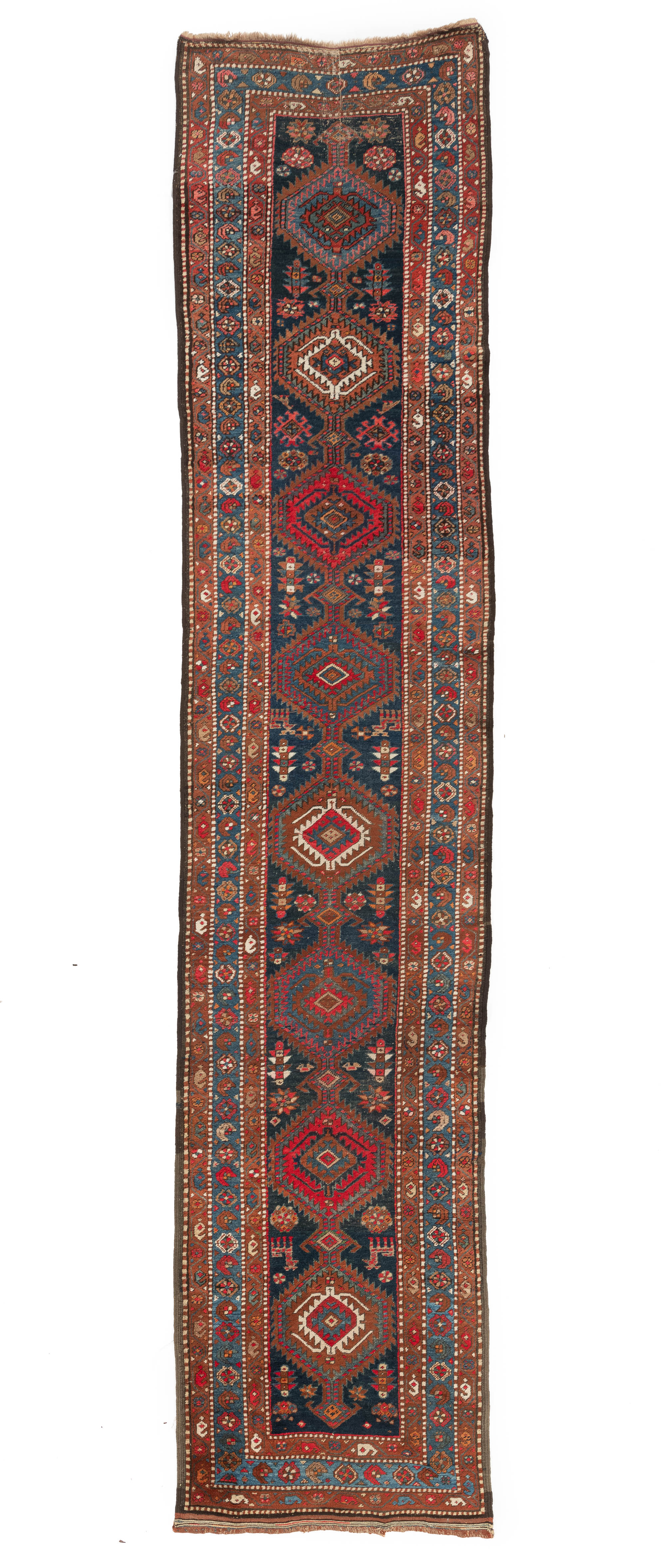 Antique Afghan 3'0"&times;14'2"