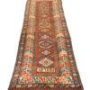 Antique Caucasian Moghan Kazak 3'4"&times;12'9"
