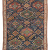 Antique Caucasus Kuba Hand-Knotted Wool Tribal Rug  3'4"&times;5'7"