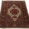 Antique Feraghan Sarouk Rug Hand-Knotted Wool 4'0"&times;5'7"