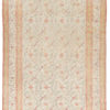 Antique Indian Agra Transitional Wool Rug 7'7"&times;12'0"