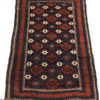 Antique Persian All-Over Floral Pattern Tribal Belouchi Rug 3'0"&times;4'1"
