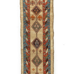 Antique Persian Camel-hair Runner 2'10"×10'6"