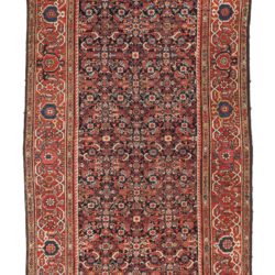 Antique Persian Fereghan 4'11"×10'1"