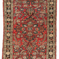 Antique Persian Hamadan 1'10"×2'8"
