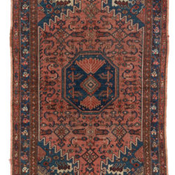 Antique Persian Hamadan 3'2"×4'11"