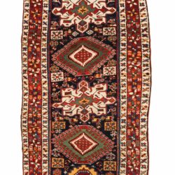 Antique Persian Karadja 3'7"×11'8"