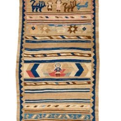 Antique Persian Luri Kilim 4'2"×10'10"