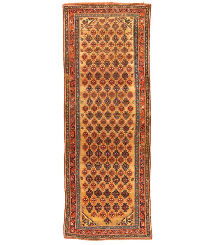 Antique Persian Serab Runner 3'7"&times;9'11"