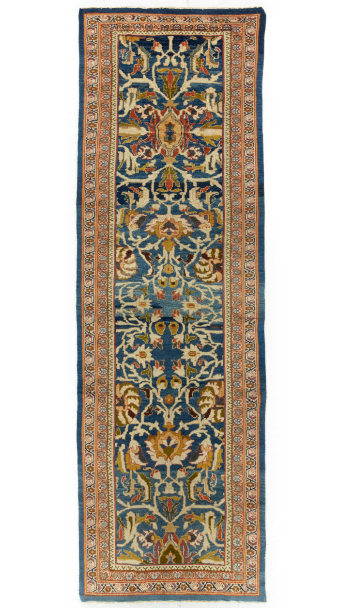 Antique Persian Ziegler Sultanabad 4'3"&times;14'6"