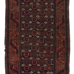 Antique Tribal Belouchi Rug 3'4"×6'0"