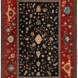 New Afghan Heriz-style Mansion Carpet 14'7"×21'4"