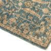 New Afghani Light Blue Floral Field Runner 2'7"&times;11'8"
