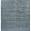 New Blue and Beige Hand-Knotted Wool Rug 13'10"&times;19'6"