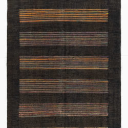New Indian Contemporary Flatweave 3'8"×5'10"