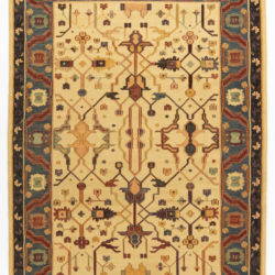 New Indian Transitional Flatweave 6'4"×8'11"