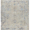 New Indo Ikat Contemporary Floral Field Rug 8'0"&times;10'1"