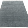 New Indo Savannah Transitional Blue and Ivory Rug 6'1"&times;9'1"