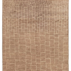 New Pak Moroccan-style Carpet 9'0"×9'8"