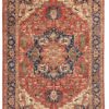 New Pak Shirvan Rug with Medallion 6'1"&times;8'9"