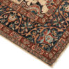 New Pak Shirvan Rug with an Elegant Floral Design 6'2"&times;10'7"