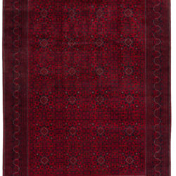 New Paki Bokara Design Hand-Knotted Wool Rug 8'5"×11'3"