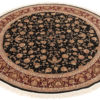 New Persian Round Floral Field Rug  7'0"&times;7'2"