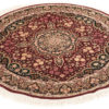 New Sino-Persian Round Floral Central Medallion Rug 5'1"&times;5'1"