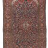 Semi-Antique Kashan Rug 4'5"&times;7'3"