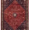 Semi-Antique Persian Abadei Rug 6'8"&times;9'7"