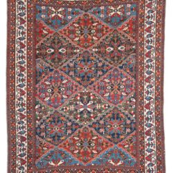 Semi-Antique Persian Wool Shiraz Rug 4'6"×6'6"